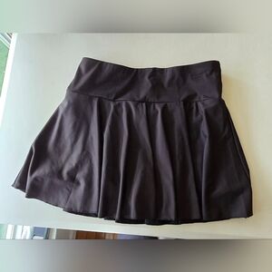 Halara Black Athletic Skirt skort Large Womens